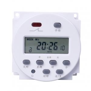 China 16A LCD Display Weekly Programmable Timer Switch Din Rail 12V 24V 220V wholesale