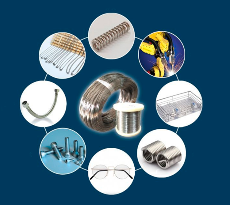 Cold Drawing 316L Stainless Steel Wire 0.13mm-3.0mm C276 904L 310S 304L 301 316 410 430 201 304