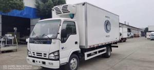 China ISUZU brand diesel Thermo King Freezer Cooling Refrigerator Refrigerated Truck for sale, cold room van truck for sale wholesale