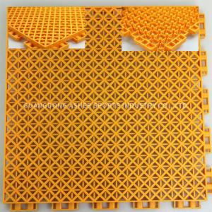China Outdoor Interlocking Polypropylene Floor Tiles Recyclable Basketball Court Use wholesale