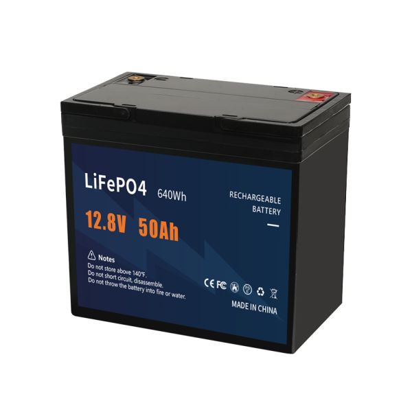 OEM 12v 50ah Lithium Iron Phosphate Battery For RV Marine Scooter