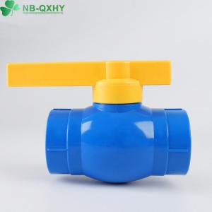 China Flexible Ball Valve for Water Supply Chinese Direct Supply Blue PVC Ball Valves Package wholesale