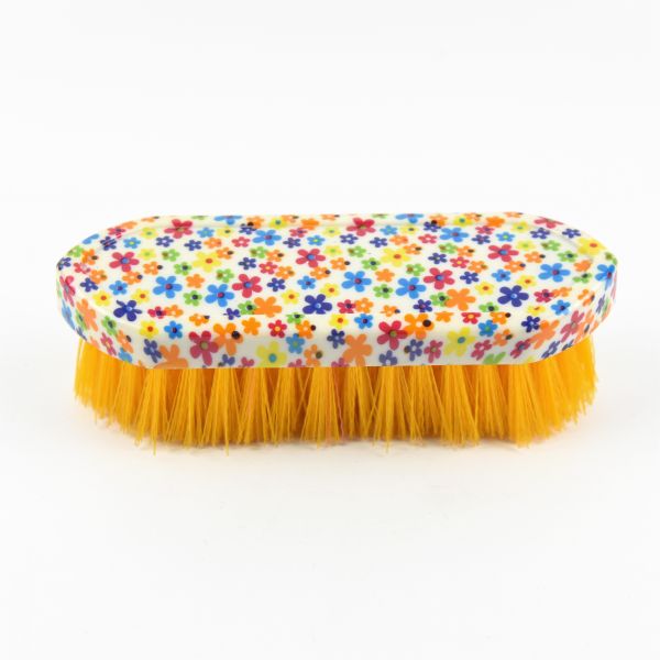 Polypropylene Horse Face Brush Hot Stamping Pattern Hair Finishing Cleaning