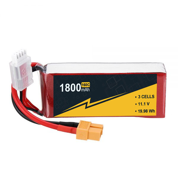 High Capacity 11.1V 3s 1800mah Lipo Battery 160C Rc Boat Lipo Battery