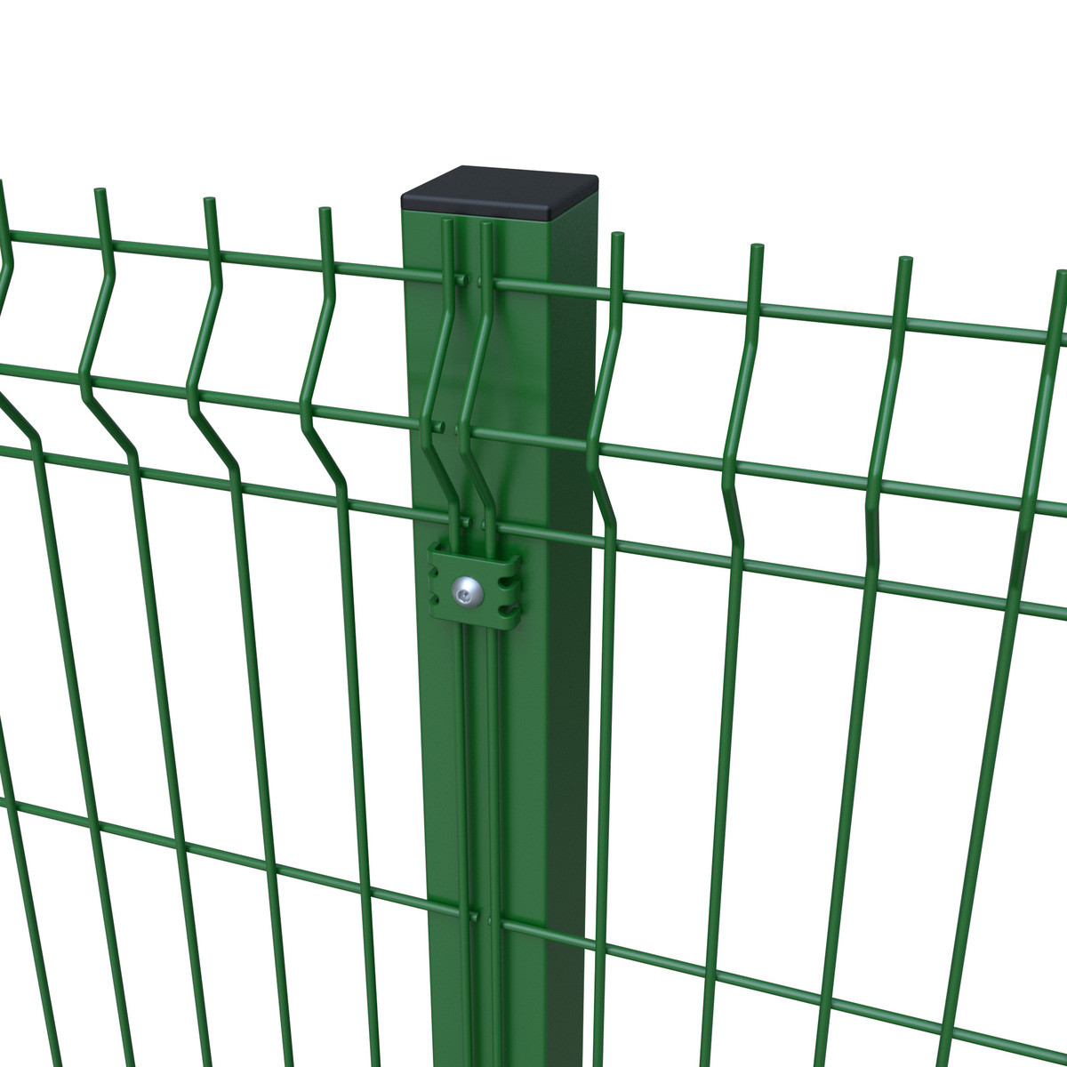 China 3D Curvy Welded V Mesh Security Fencing Galvanized 4mm wholesale