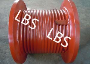 China OilField Machinery Wire Rope Drum High Strength Steel Lefthand Rotation Drum wholesale