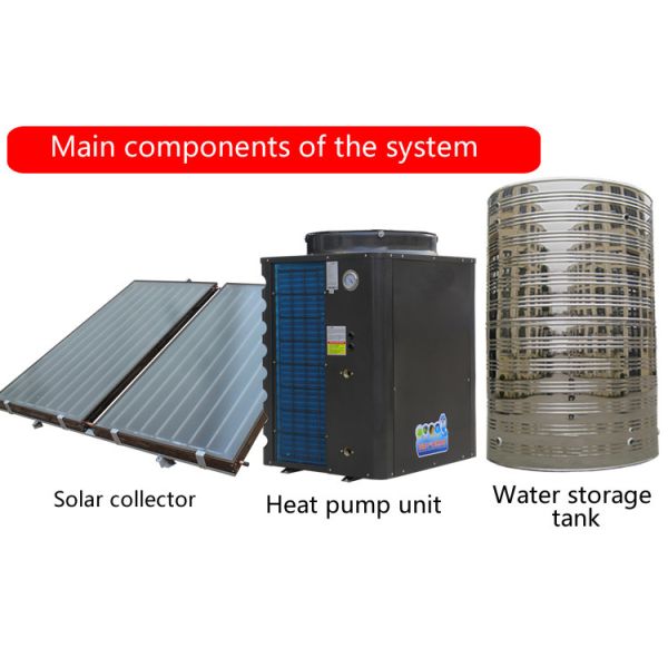 11-100KW Safety Hybrid Water Heater System , Hybrid Heat Pump Water Heater CE Certification