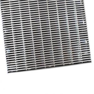 China Stainless Steel 304 Anti Slip Safety Mat Entrance Floor Grilles Grates wholesale
