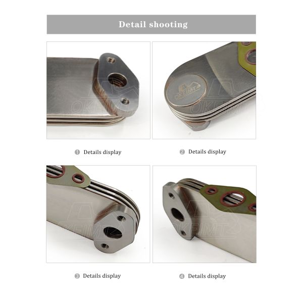 600-651-1411 Oil Cooling System For CATE E200B And Komatsu PC200-2 PC200-3