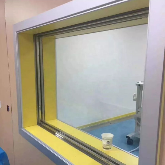 8mmpb Radiation Protection Lead Glass For Xray Ct Pet Diagnosed Rooms