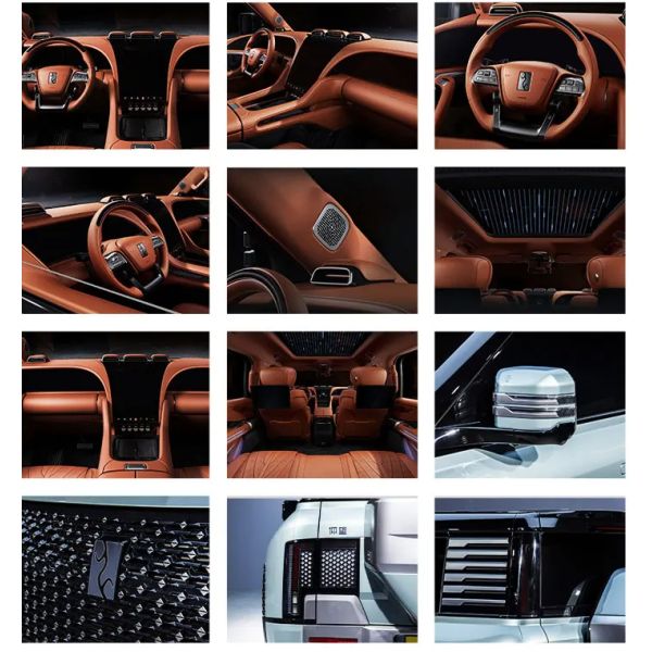 Electric BYD Yangwang U8 Luxury SUV with Extended Range 5-door 5-seat Body Structure