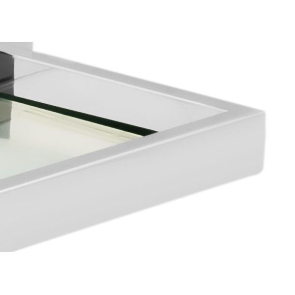 Stainless Steel 304 Bathroom Accessory Glass Shelf Polished For Decorations