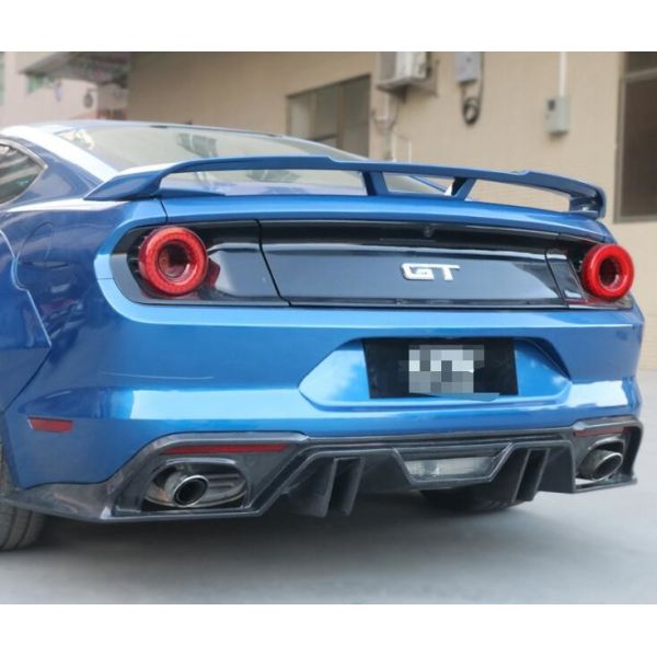 ABS Carbon Fiber Tail Wing Spoiler Car Modified Parts