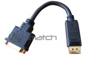 China Displayport To DVI Cable / 4k Displayport Cable High Resolution 0.5M - 10M wholesale
