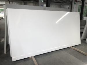 China Good Quality White Mirror Quartz Slab Grain for Kitchen Countertop/Worktop Engineering Stone wholesale