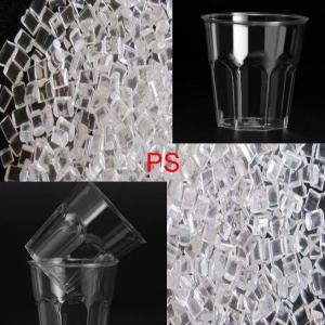 China Polystyrene Resin Pellets Disposable Cups Non Toxic Food Grade wholesale
