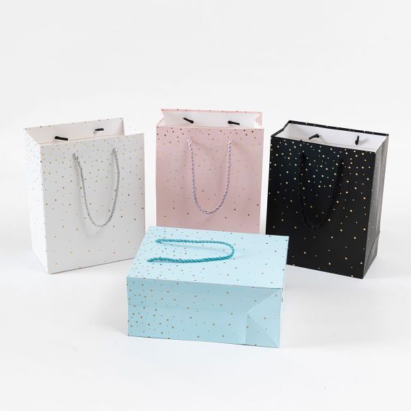 Gradient Color Starry Sky Gift Bag Birthday Gift Bag Beauty Cosmetics Handbag Packaging Bag