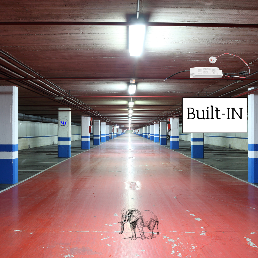 3W 5W 8W Emergency Time Power 1.5h 3h Li-ion Battery 3years Warranty 100-277V AC IP20 LED Emergency Backup Ballast Driver For Street Highbay Down