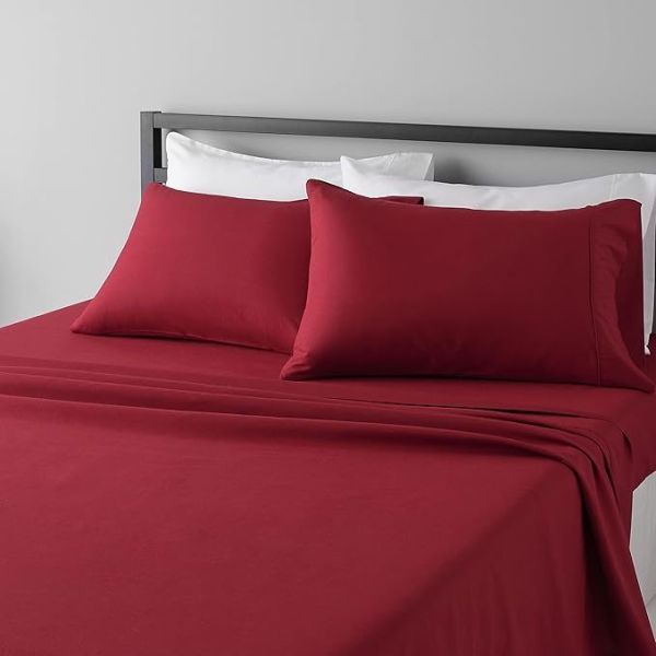 Lightweight Super Soft Microfiber Bedsheets Set with 14-Inch Deep Pockets, Solid