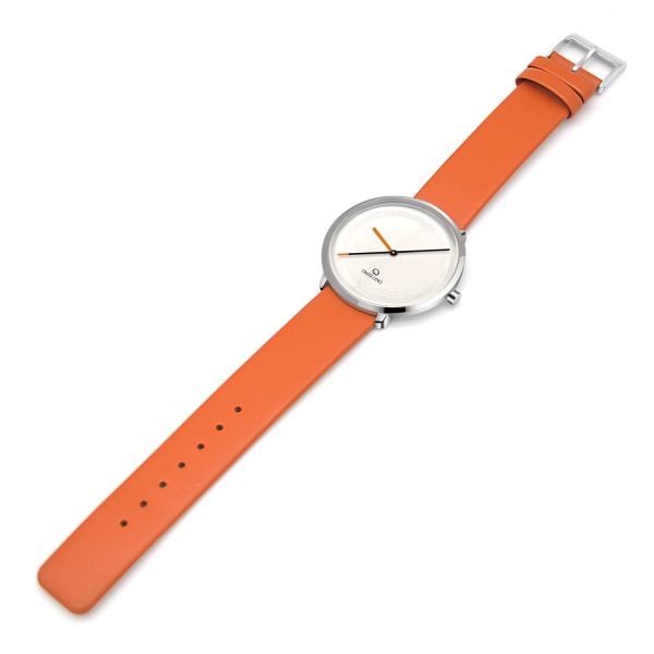 Round Case Quartz Stainless Steel Watch , Fashion Ultra Thin Quartz Watch