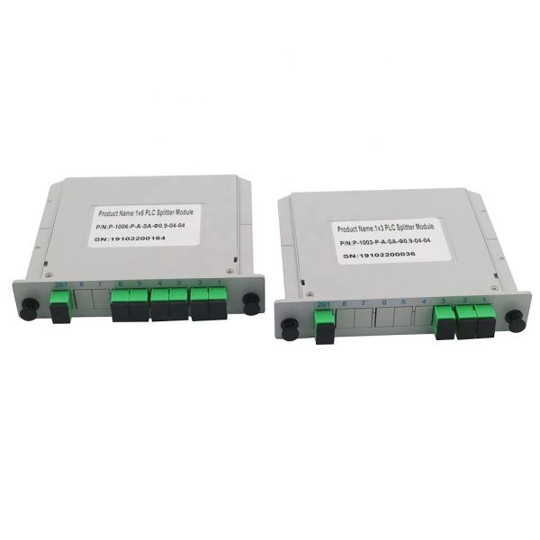 FTTH Solutions 1x3 1x6 SC/APC Fiber Optic Splitter
