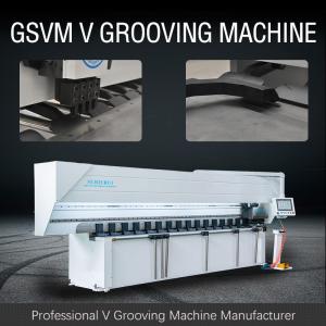 China Compact Sheet Metal Grooving Machine V Groove Cutter Machine For Elevator Interior Design wholesale