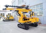 50M Depth Hydraulic Photovoltaic Pile Hole Drilling Rig Crawler Mounted Low