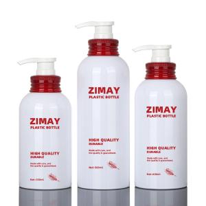 China Biodegradable Pump Body Wash Bottle Packaging Hair Care Cream 300ml wholesale