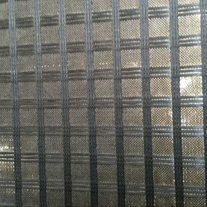 China Fiberglass Geogrid Or Polyester Geogrid Composited With Nonwoven Fabric on sale