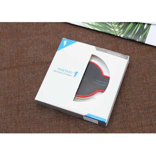 USB C Port ABS Transparent ABS 5W QI Wireless Charging Pad