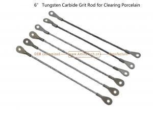 China 6Tungsten Carbide Grit Rod for Clearing Porcelain,Cutting Tiles wholesale