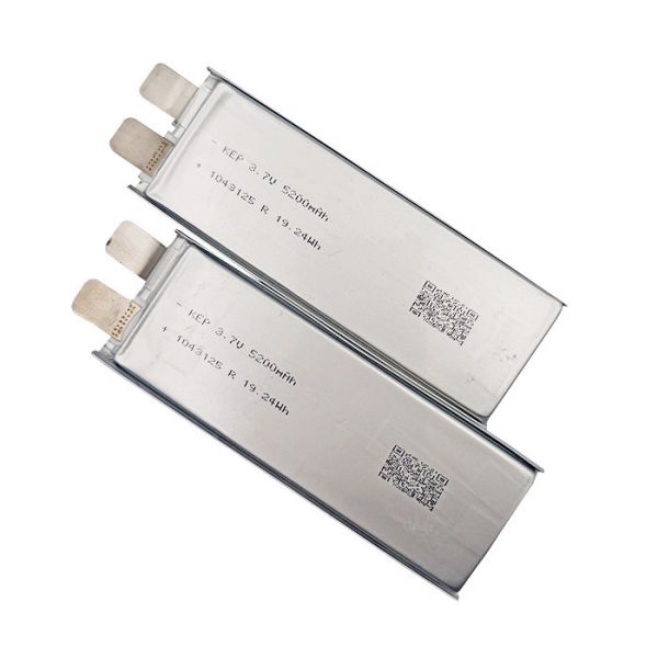 High Power 5200mAh 3.7V 19Wh Lithium Ion Polymer Battery