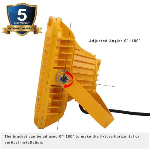 Waterproof 100W Explosion Proof Led High Bay Lighting 14400 Lm Osram LED