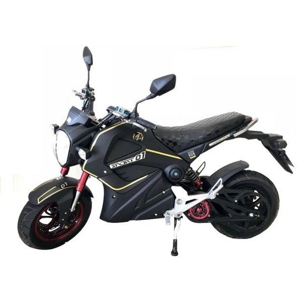 Black Color Electric Moped Scooter For Adult 48V 350W High Performance