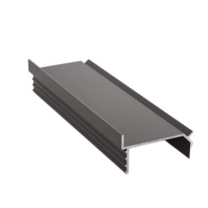 T8 Curved Aluminium Extrusion 6000 Series High Glossy Powder Coated