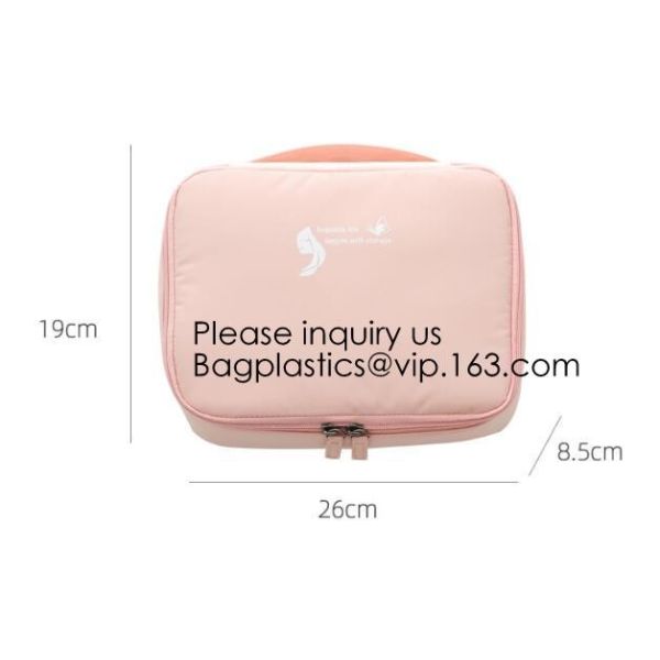 Customized Women/Men Organizer Toiletry Storage Travel Makeup Bag Blank Canvas Cosmetic Bag, bagease, bagplastics