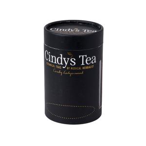 Printed Cardboard Cylinder Gift Box With Lid Round Gift Boxes Packaging For Sale