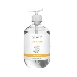 China Colorless Odorless Antibacterial QBEKA Liquid Soap Hand Wash Wholesale on sale