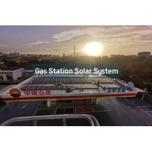 China Commercial Distributed Rooftop Solar System-Gas Station wholesale