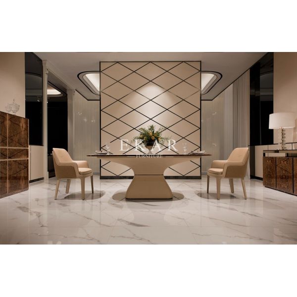 Popular Design of Furniture Store Granite Dining Table W001D1E