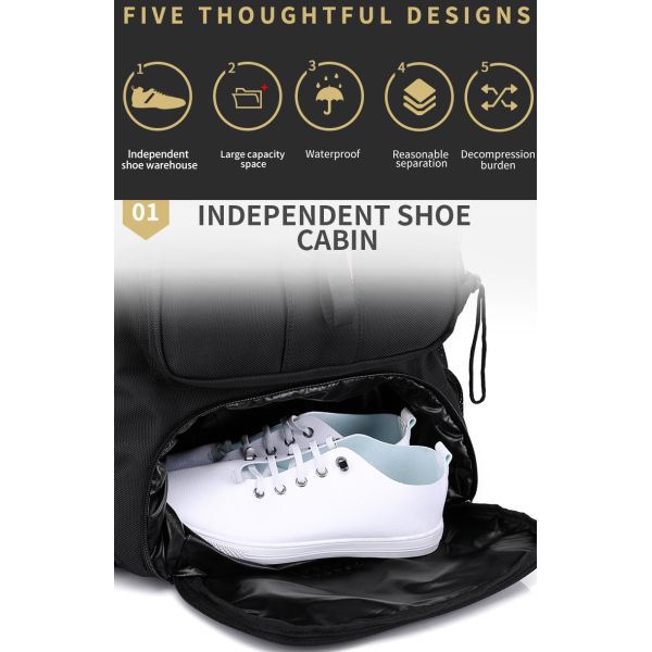 Multifunctional Super Large Backpack 80 Litre Travel Backpack Fashionable