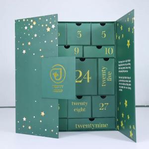 China Cardboard Advent Calendar Custom Gift Packaging For Christmas Gift wholesale