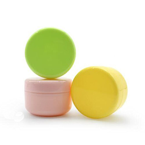 Toiletries Empty Lotion Containers Leakproof PP Cream Jar 10ml