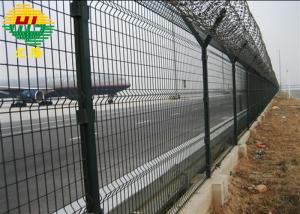 China Non Rusting 358 Anti Climb Security Fence 2.5m Height For Airport on sale