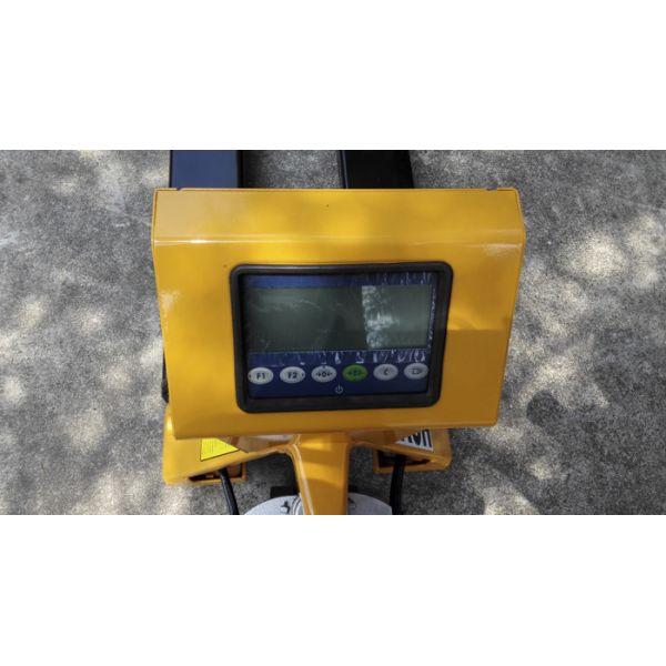 Warehousing Mobile Pallet Truck With Scale High Strength Frame 1150mm​ Fork Length