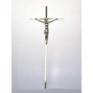 China ABS Plastic Jesus Cross Crucifix Electronic Plating Quick Delivery Coffin Decoration on sale