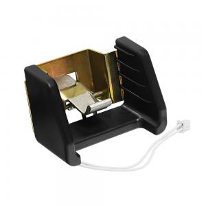 China Rugged Plastic Mechanical Telephone Hook Switch With 2 Pin Wire Connector on sale