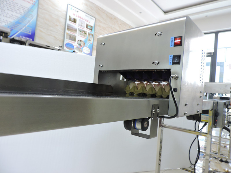 Quality High Efficiency Egg Stamping Machine , Expiry Date Printing Machine For Eggs for sale