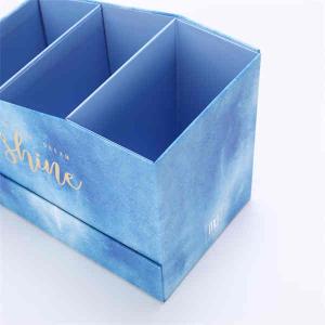 China Collapsible Luxury Packaging Box , Embossing Custom Made Rigid Boxes wholesale