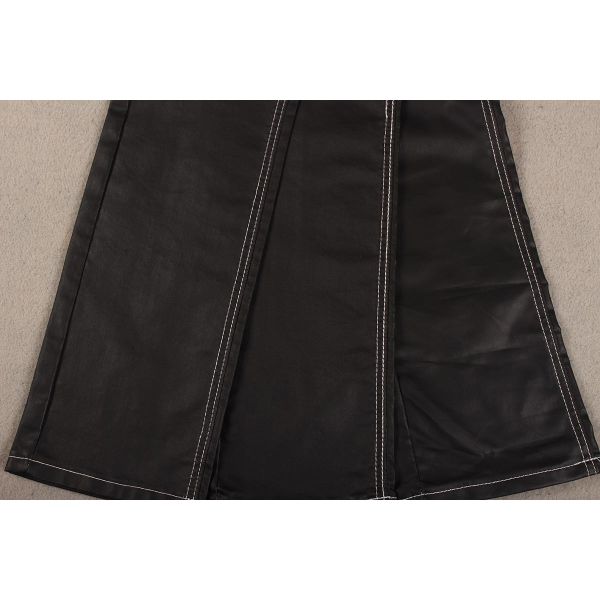 8.5 oz Broken Twill Denim Textile Material Coated Surface Special Finishing